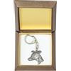 Art Dog Whippet - Portachiavi In Argento Con Un Cane, Box Art Dog DE