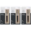 Parker 3 Pezzi Parker Jotter CT Penna A Sfera Nero Blu Punta Fine Quink Tungsteno
