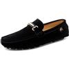 CZHIHANEG Uomo Pelle Scamosciata Penny Mocassini Comfort Scarpe da Guida Oxford Classico Penny Loafers Moda Pantofole 38-49 EU