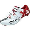 Msport Scarpe Ciclismo per Bici da Strada Traspirante Scarpe Bici Spinning Uomo/Donna - Bianco 45 EU