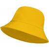 ZRWASKA® Cappello da pescatore unisex reversibile da uomo, da donna, in cotone, per caccia, campeggio, escursionismo, viaggi, pesca, calcio, estate, sole, tinta unita, dimensioni 56-58 cm, bianco