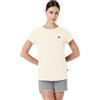 Lovable Set Pigiama Corto in Jersey | T-Shirt Girocollo + Pantaloncino con Coulisse | Comfort Homewear | Donna, Bianco 3 - M