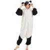 Simzoo Unisex Adulti Pigiami Cosplay Carnevale Pigiameria Animali Kigurumi Costume Halloween Onesies Natale Intero Tuta Pigiami