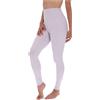 FUTURO FASHION Leggings a vita alta, morbidi, casual, da donna, comodi, elasticizzati, non trasparenti, taglie S-XXL, Lilla, XXL
