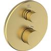 Ideal Standard Ceratherm Navigo rubinetto doccia da incasso con termostatico, A8578A2, Ceratherm Navigo brushed gold [Rubinetteria Bagno > Rubinetteria Doccia]