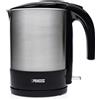 Princess 236039 Bollitore 1.7L, 2200 W, 2.7 Litri, Nero, Acciaio Inox Spazzolato
