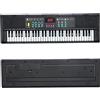 SOGT Piano elettrico, jack per auricolari Tastiera Piano digitale 61 tasti USB con microfono per principianti, bambini, adulti, per performance da solista