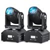 Yespick 60W Mini RGBW LED Beam Teste Mobili d-mx 11/13 CH Pinspot Luce Disco Luce Effetti Luce Controllati dalla Musica per Disco Party DJ Club Bar Palco 2PCS