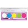 J.CAT BEAUTY Jcat Beauty 1 Professional [ CSP101 : Primario] Colorscope Water Activate FX Palette Eyeliner con spazzola + sacchetto con cerniera gratis PALETA COLORSCOPE BRIGHT