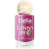 Delia Cosmetics - Sunny SPF 15 - Smalto per Unghie 04 - Protezione UV, Formula Rinforzante 2in1, Asciugatura Rapida, Alta Lucentezza, Fino a 7 Giorni di Tenuta - 11 ml