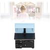Sluffs 1:12 Stufa Per Casa delle Bambole in Miniatura, Accessori da Cucina Per Casa delle Bambole in Miniatura Camino Lungo in Ghisa Modello di Mobili in Miniatura, Arredamento Per Il Focolare Fai-da-te Acce