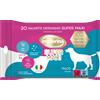 INODORINA SALVIETTE INODORINA DETERGENTI SUPER MAXI XXL TALCO 20 PZ