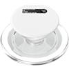 Manual Car Enthusiast Three Pedal Transm La felicità non è cambio manuale automatico a 6 velocità PopSockets PopGrip per MagSafe