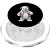 Arctic Beats Designs Cool Polar Bear Cuffie Plaid Giacca Design PopSockets PopGrip per MagSafe