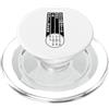 Manual Car Enthusiast Three Pedal Transm Happiness Is Not Automatic Car Lover 6 Manuale di velocità PopSockets PopGrip per MagSafe