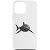Funny Shark Ocean Predator Marine Sea Mo Custodia per iPhone 13 Pro Max Sorridente Shark Ocean Predator Divertente Amante Squalo Marino