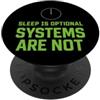 Cyber Security Cybersecurity Ethical Hac Cyber Security Cybersecurity Hacker etico Sicurezza IT PopSockets PopGrip Adesivo
