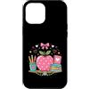 Learning Lane Designs Custodia per iPhone 12 Pro Max Carino Apple Libri Matite Scuola Istruzione