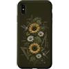 Hummingbird Apparel For Kids and Adults Custodia per iPhone XS Max Girasole Margherita Colibrì Matematica Botanica Natura Scienze