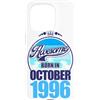 FernwehFarben Studio Geburtstage Custodia per iPhone 15 Pro Grande da ottobre 1996 30° compleanno frase 30 anni