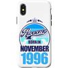 FernwehFarben Studio Geburtstage Custodia per iPhone X/XS Grande da novembre 1996 30° compleanno frase 30 anni