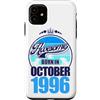 FernwehFarben Studio Geburtstage Custodia per iPhone 11 Grande da ottobre 1996 30° compleanno frase 30 anni