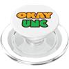 Old Head Slang Vibes Okay Unc Funny Sarcastic Gen Alpha Gen Z Slang PopSockets PopGrip per MagSafe