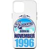 FernwehFarben Studio Geburtstage Custodia per iPhone 12 mini Grande da novembre 1996 30° compleanno frase 30 anni