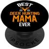 Cool Deer Hunting Apparel Miglior cervo caccia mamma mai cacciatore di cervi PopSockets PopGrip Adesivo