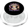 DressedForDuty Study Hard Play Smart Owl Back To School Student PopSockets PopGrip per MagSafe