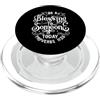 Bible Verse Flower Christian Religious G Versetto della Bibbia della Scrittura Cristiana Salmo PopSockets PopGrip per MagSafe