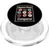 Hemorrhoid Conqueror Donuts Funny Ciambelle Conquistatore Emorroidi Divertente PopSockets PopGrip per MagSafe