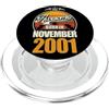 FernwehFarben Studio Geburtstage Grande da novembre 2001 25° compleanno frase 25 anni PopSockets PopGrip per MagSafe