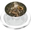 Hummingbird Apparel For Kids and Adults Terapia occupazionale Terapista Floreale Girasole Colibrì PopSockets PopGrip per MagSafe