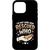 Adopt Don't Shop Pet Parent Designs Custodia per iPhone 16 Pro Max Proprietario del cane da salvataggio Non sono sicuro di chi ha salvato chi rifugio per animali