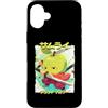 Japanese Ukiyo-e Samurai Apple Warriors Custodia per iPhone 16 Plus Samurai Apple Warrior Old Ukiyo Opera d'arte Sensei Samurai