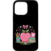 Learning Lane Designs Custodia per iPhone 15 Pro Max Carino Apple Libri Matite Scuola Istruzione