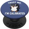 Penguin VR Gaming Designs Simpatico pinguino VR Gamer Design con frase divertente PopSockets PopGrip Adesivo