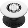 Manual Car Enthusiast Three Pedal Transm Auto manuale a trasmissione manuale addestrata classicamente PopSockets PopGrip Adesivo