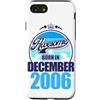 FernwehFarben Studio Geburtstage Custodia per iPhone SE (2020) / 7/8 Grande da dicembre 2006 20° compleanno frase 20 anni