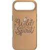 TAYMELL Custodia per iPhone Air Women's Wild Spirit Boho Feather Floral Typography