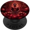 Buddha Designs by Kajiro Buddha astratto fiore di loto - buddismo spirituale buddista PopSockets PopGrip Adesivo