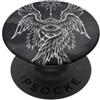 astroteeverse Angelo Serafino Gotico biblicamente accurato PopSockets PopGrip Adesivo
