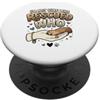 Adopt Don't Shop Pet Parent Designs Proprietario del cane da salvataggio Non sono sicuro di chi ha salvato chi rifugio per animali PopSockets PopGrip Adesivo