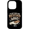 Adopt Don't Shop Pet Parent Designs Custodia per iPhone 14 Pro Rescue Cat Owner Non sono sicuro di chi ha salvato chi rifugio per animali