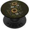 Hummingbird Apparel For Kids and Adults Girasole Margherita Colibrì Matematica Botanica Natura Scienze PopSockets PopGrip Adesivo