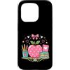 Learning Lane Designs Custodia per iPhone 15 Pro Carino Apple Libri Matite Scuola Istruzione