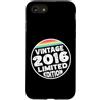 Kattos - Compleanno Nato nel 2016 Custodia per iPhone SE (2020) / 7/8 Edizione speciale limitata Compleanno nato nel 2016