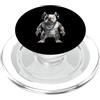 Urban Pup Prints Bulldog francese hip hop con cuffie e strass PopSockets PopGrip per MagSafe