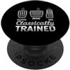 Manual Car Enthusiast Three Pedal Transm Pedali di guida con trasmissione manuale classica PopSockets PopGrip Adesivo